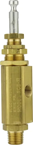 Vista 5 de Válvula de descarga Pilot Unloader Compresor de aire, 1/4" macho NPT MNPT (115-130 PSI)