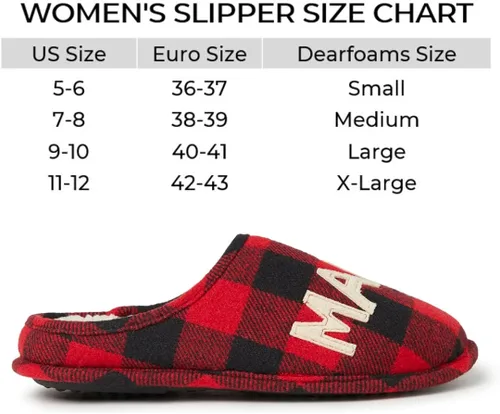 Vista 6 de Dearfoams Pantuflas Mama Bear para mujer