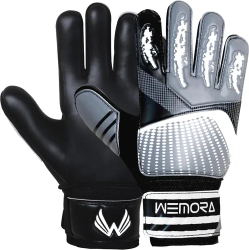 Vista 14 de Guantes de portero de fútbol para niños y jóvenes junior de 4mm antideslizantes con agarre fuerte en la palma