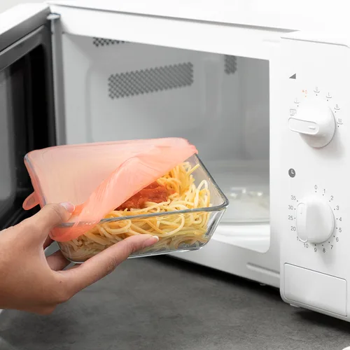Vista 7 de Set de 10 Tapas de Cocina Reutilizables y Ajustables Lilyd InnovaGoods