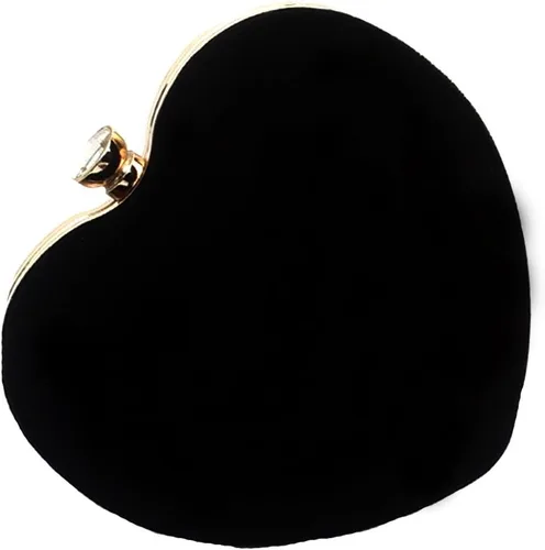 Vista 5 de Sun Kea Bolso de mano con forma de corazón para mujer, bolso de mano elegante, bolso de hombro