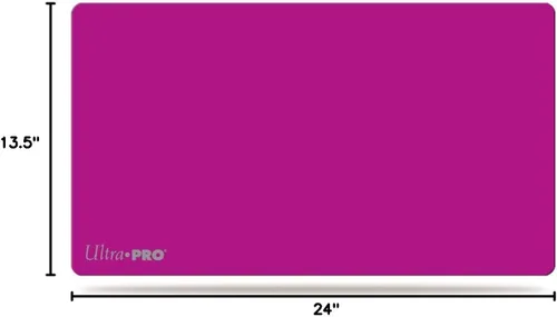 Vista 3 de Ultra Pro Juego de cartas con tapete de juego rosa sólido