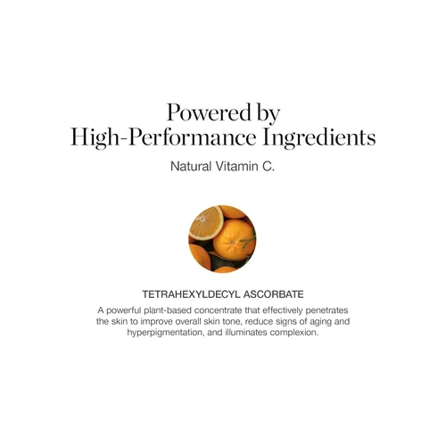Vista 2 de Ogee Elixir de vitamina C THDA al 20% - Suero facial orgánico certificado con vitamina C - Suero iluminador de vitamina C para la cara