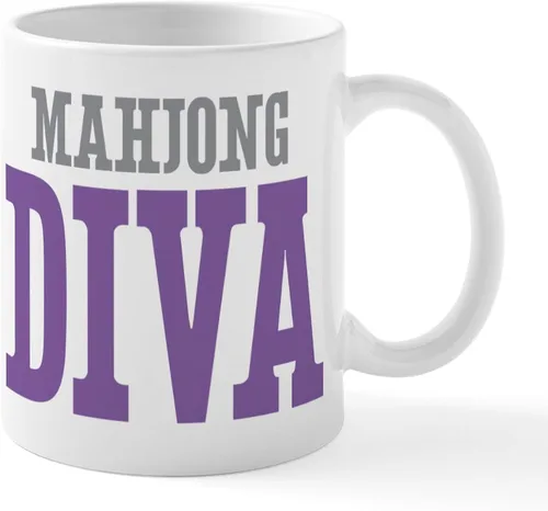 Vista 8 de CafePress Mahjong Mugs - Taza de café de cerámica de 11 oz (11.0 fl oz)