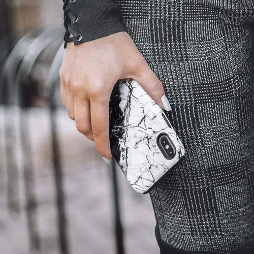 Vista 7 de BURGA - Funda compatible con iPhone 11 PRO, carcasa rígida híbrida de 2 capas + Funda protectora de silicona, Fatal Contradiction