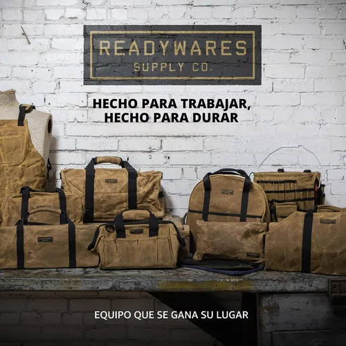 Vista 8 de Readywares bolsas de herramientas con cierre de lona encerada 4
