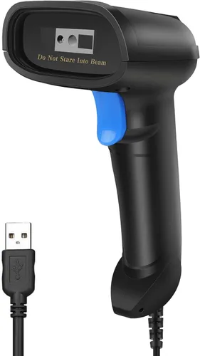 Vista 9 de Lector de códigos de barras 1D&2D USB portátil, lector de códigos QR con cable PDF417 Matriz de datos con cable USB largo para pago móvil POS