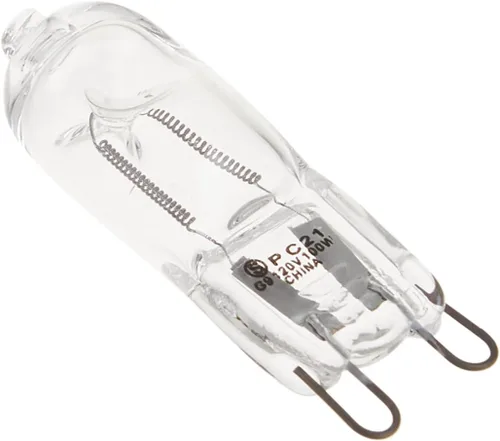 Vista 2 de Satco S4642 - Bombilla halógena G9 de 100 W, 1700 lúmenes, base de doble bucle, 120 voltios, regulable
