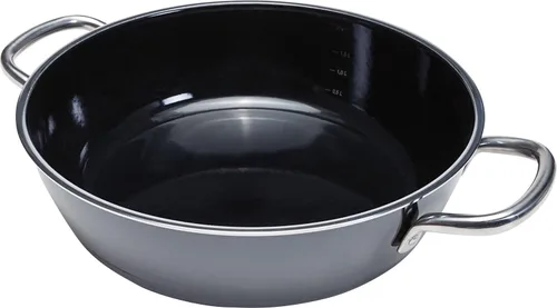 Vista 6 de Silit "Sartén profesional para freír y servir, negro, 9.4 in