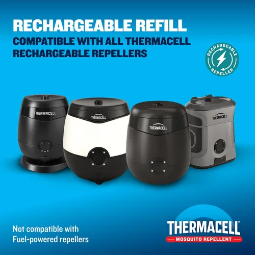 Vista 5 de Thermacell Recambios de repelente recargable para mosquitos; compatible solo con Thermacell E-Series y Radius; zona de protección de mosquitos de 20