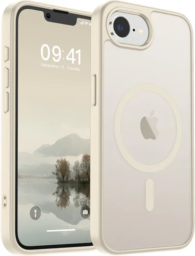 Vista 208 de SUPFINE Funda magnética para iPhone SE 2022 (3ª)/2020 (2ª), iPhone 8 (compatible con MagSafe) (protección contra caídas de grado militar), funda