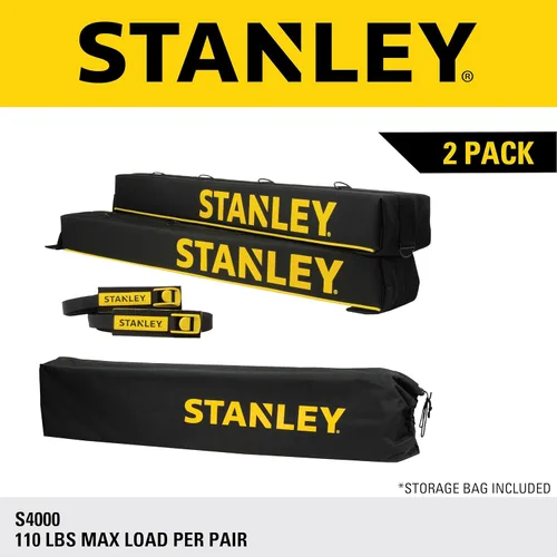 Vista 9 de STANLEY S4000 - Almohadilla universal suave para techo y portaequipajes con correas de amarre resistentes