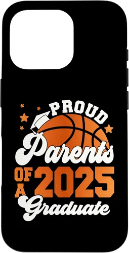 Vista 20 de iPhone 16 Parents of a 2025 Graduate Senior Graduation Basketball Case