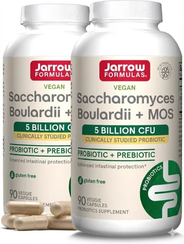 Vista 14 de Suplemento de Jarrow Formulas Sacharomyces boulardii y MOS, SAC, individual, 1, 1