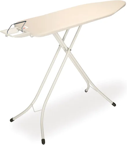 Vista 10 de Brabantia Tabla de planchar cómoda con soporte para plancha de vapor sólido Mediano (talla B) Funda negra de mezclilla de comercio justo Denim