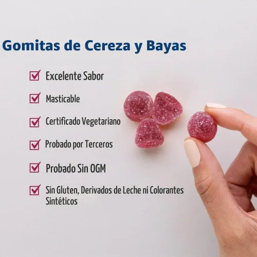 Vista 4 de Nordic Naturals Multivitamínico de bayas nórdicas, gomitas para niños, 120 unidades Delicious gummy berries make daily vitamins fun for kids 3+.