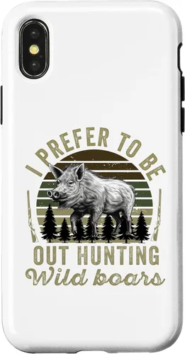 Vista 4 de iPhone 15 Hog Hunting Men Dad Wild Boar Pig Hunter Funny Feral swine Case