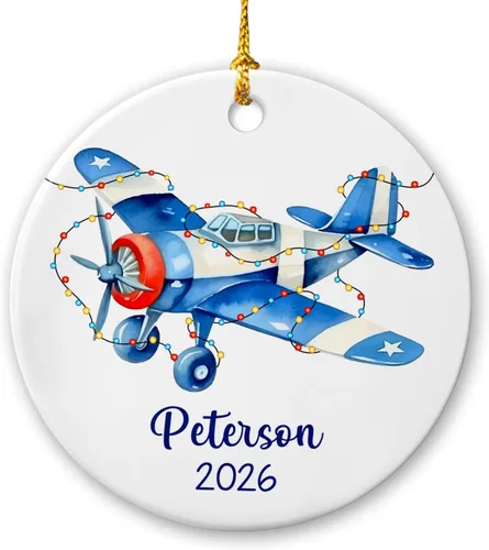 Vista 10 de Adorno de Navidad como abuelo de Navidad 2025, adorno personalizado de nuestra primera Navidad como abuelo para nuevo abuelo, adorno de cerámica