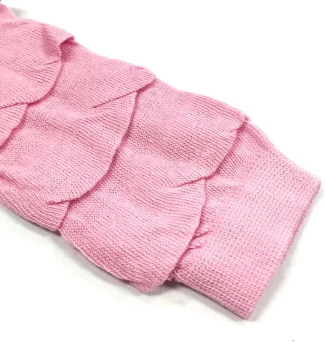 Vista 4 de Bowbear Little Girls - 3 pares de calentadores de piernas con volantes en capas