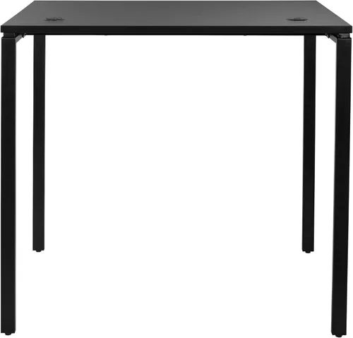 Vista 5 de OSP Home Furnishings Prado - Escritorio para oficina en casa, 48 pulgadas, 42 pulgadas, 48 pulgadas de ancho x 42 pulgadas de alto, color negro
