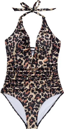 Vista 105 de SUUKSESS Traje de baño sexy de una pieza con volantes y control de abdomen para mujer