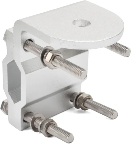 Vista 2 de Soporte universal de montaje para barra enrollable/espejo, soporte de antena anticorrosión de aluminio para antena base móvil al aire libre
