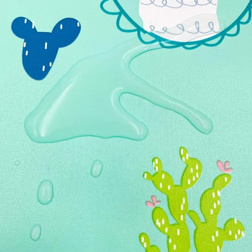 Vista 8 de Revestimiento de estante de alpaca cactus, autoadhesivo, impermeable, para cajón, protege los muebles, decoración de la superficie de la pared