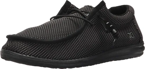Vista 21 de Hey Dude Wally Eco Stretch Mocasines para hombre, cómodos y ligeros aleación