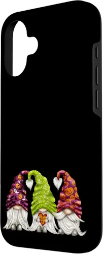 Vista 2 de iPhone 16 Cute Halloween Accessories For Kids Gnome Boo Halloween Case