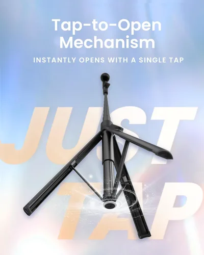 Vista 2 de KraftGeek Trípode Automático para iPhone, Palo Selfie Trípode para Teléfono de 66", Soporte de Trípode con Control Remoto para Grabación de Video