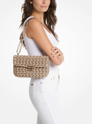 Vista 3 de Michael Kors Bolsa grande convertible con cadena para el hombro Tribeca