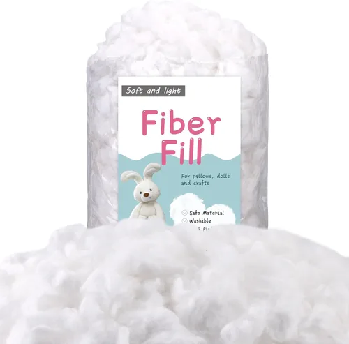 Vista 13 de LOKUNN Fibra de poliéster de 2.12 oz/60 g, relleno de fibra de poliéster (2.12 oz ~ 3.97 libras), relleno para animales de peluche, relleno