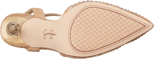 Vista 4 de Jessica Simpson Zapatos de tacón Pirrie Lucite para mujer