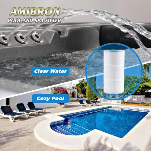 Vista 7 de El cartucho de filtro de piscina PCC60 reemplaza a Pentair CCP240, compatible con Unicel C-7469, Pleatco PCC60, Filbur FC-1975, 178569, R173572, 4 x