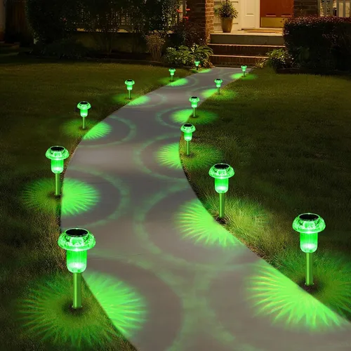 Vista 12 de Priddop Luces solares de Navidad impermeables para exteriores, paquete de Varios