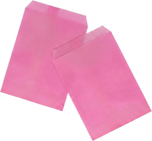Vista 13 de Quotidian Bolsas de papel planas negras para galletas de 4 x 6 pulgadas Negro