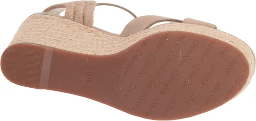Vista 4 de Calvin Klein Sandalia de cuña Elory para mujer