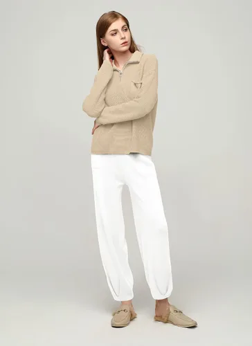 Vista 3 de softome Conjunto de dos piezas para mujer, conjunto de suéter de punto de manga larga para otoño 2023, pantalones de gran tamaño, conjuntos