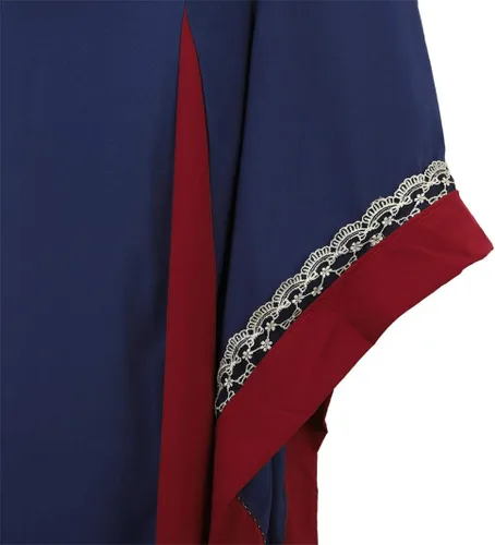 Vista 6 de Parlsdy Vestido renacentista para mujer, disfraz medieval de pirata, campesina