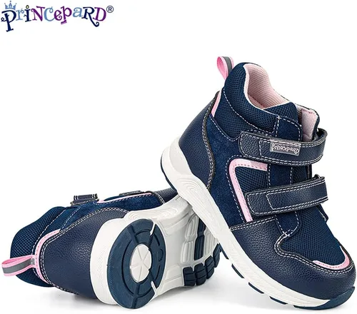 Vista 5 de Zapatos ortopédicos para niños pequeños, tenis correctivos de alta calidad para niños y niñas con soporte de arco y tobillo, suela antideslizante