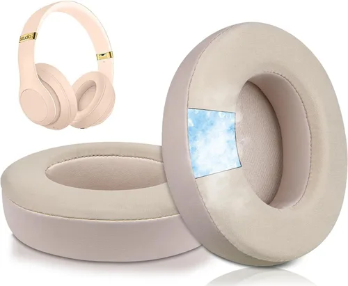 Vista 14 de SoloWIT Almohadillas de gel refrescante de repuesto para auriculares Beats Studio 2 y Studio 3 con cable e inalámbricos, almohadillas con espuma