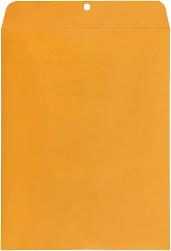 Vista 2 de Amazon Basics Sobres de papel kraft con cierre para documentos, correo engomado, 10 x 13 pulgadas, paquete de 200 unidades Marrón