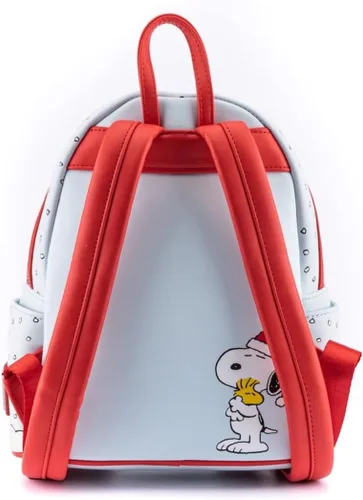 Vista 7 de Loungefly Peanuts Gift Snoopy 38 Woodstock Mini Mochila, Multi