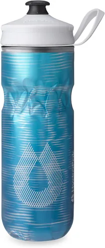 Vista 27 de HydraPak Botella Polar - Botella de agua deportiva Polar aislada - Libre de BPA, botella flexible deportiva y para bicicleta con asa