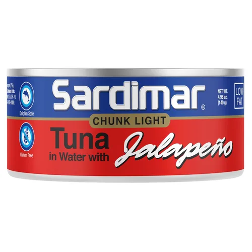 Vista 3 de Sardimar Atún Claro en Trozos (Jalapeño, Paquete de 6)