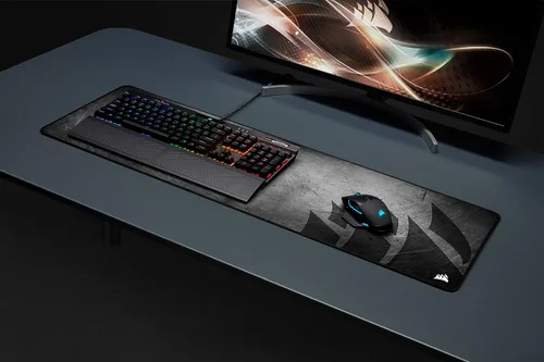 Vista 9 de Corsair MM300 PRO - Alfombrilla de mouse para juegos de tela a prueba de derrames, extendida, multicolor