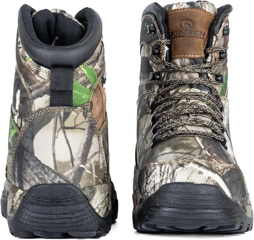 Vista 7 de Botas de caza para hombre, 7 pulgadas, impermeables, ligeras, botas de senderismo, 7.05 oz Thinsulate