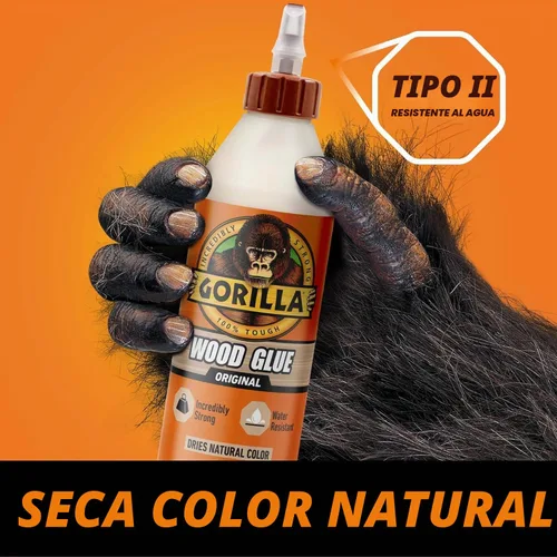 Vista 4 de Pegamento para madera impermeable Gorilla de 8.0 fl oz