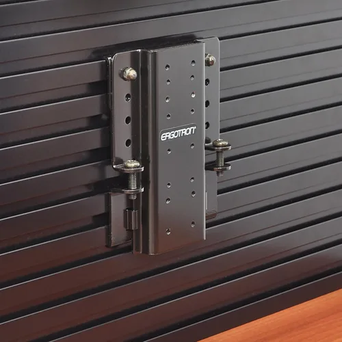 Vista 2 de Ergotron Soporte Slatwall - Complemento para brazos de monitor montados en la pared