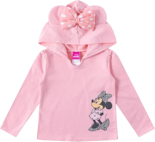 Vista 2 de Disney Minnie Mouse - Conjunto de sudadera con capucha y pantalones para bebés y niños pequeños